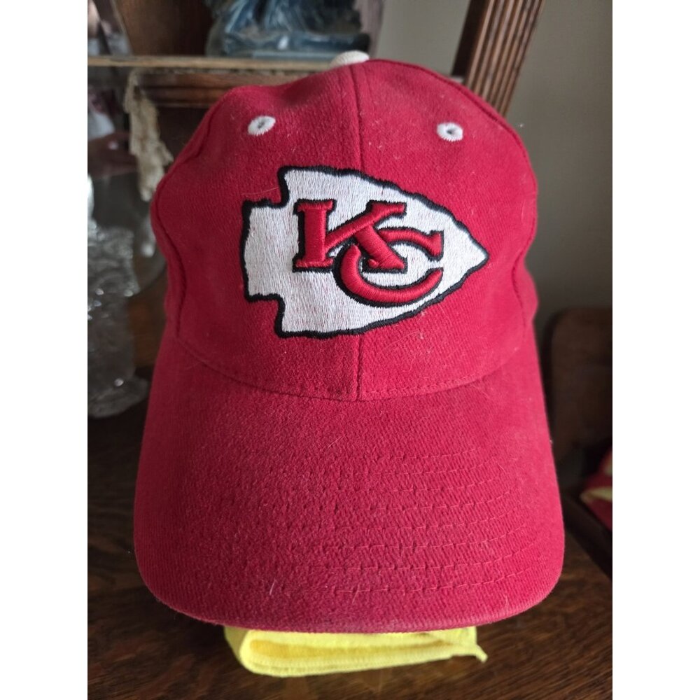 Vintage Red NFL Kansas City Chiefs‎ Cap Hat Logo Athletic